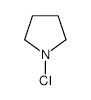 Pyrrolidine, 1-chloro- structure, CAS 19733-68-7