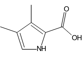 1H-Pyrrole-2-carboxylic acid, 3,4-diethyl- structure, CAS 157873-93-3