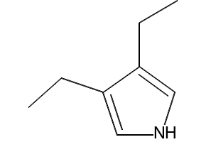 1H-Pyrrole, 3,4-diethyl- structure, CAS 16200-52-5