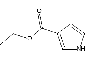 1H-Pyrrole, 3-ethyl-4-methyl- structure, CAS 488-92-6