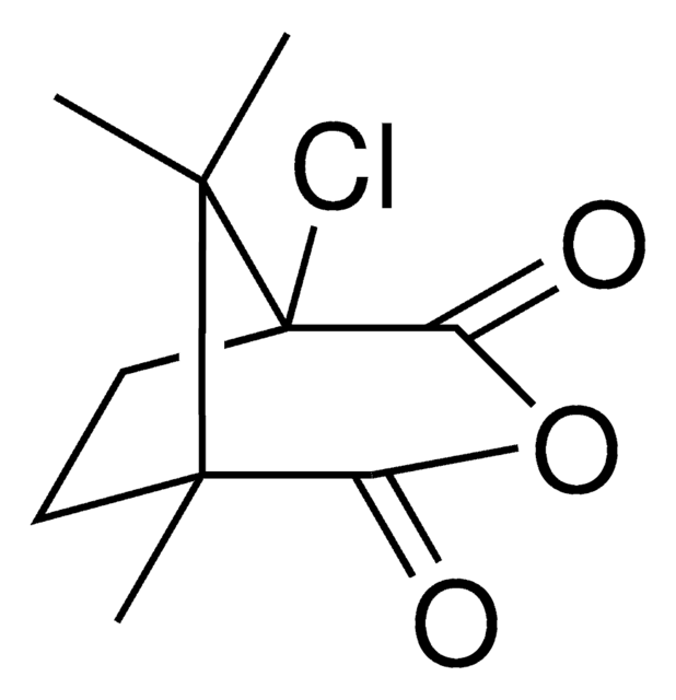 3-Oxabicyclo[3.2.1]octane-2,4-dione, 1-chloro-5,8,8-trimethyl-, (1R)- (9CI) structure, CAS 87859-84-5