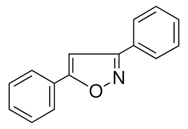Isoxazole, 3,5-diphenyl- structure, CAS 2039-49-8