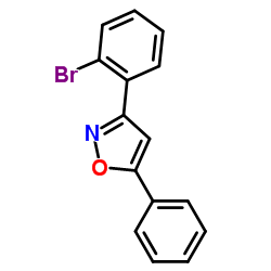 Isoxazole, 3-(2-bromophenyl)-5-phenyl- structure, CAS 223576-06-5