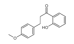 1-Propanone, 1-(2-hydroxyphenyl)-3-(4-methoxyphenyl)- structure, CAS 56202-01-8