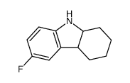 1H-Carbazole, 6-fluoro-2,3,4,4a,9,9a-hexahydro- structure, CAS 70829-53-7