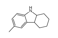 1H-Carbazole, 2,3,4,4a,9,9a-hexahydro-6-methyl- structure, CAS 6731-86-8