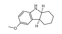 1H-Carbazole, 2,3,4,4a,9,9a-hexahydro-6-methoxy- structure, CAS 107272-55-9