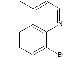 Quinoline, 8-bromo-4-methyl- structure, CAS 172939-50-3