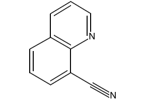 8-Quinolinecarbonitrile structure, CAS 35509-27-4