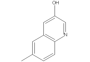 3-Quinolinol, 6-methyl- structure, CAS 315228-46-7