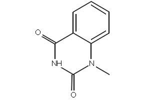 1-Methyl-2,4(1H,3H)-quinazolinedione structure, CAS 604-50-2