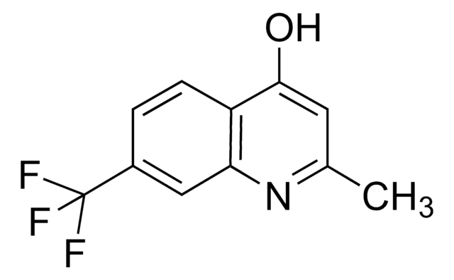 4-Quinolinol, 2-methyl-7-(trifluoromethyl)- structure, CAS 15912-66-0
