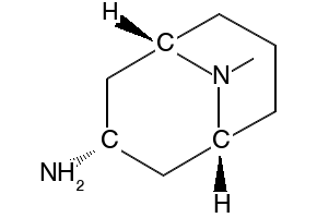 9-Azabicyclo[3.3.1]nonan-3-amine, 54-methyl- structure, CAS 23879-32-5