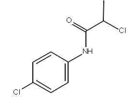 Propanamide, N-[(4-chlorophenyl)methyl]- structure, CAS 65608-82-4