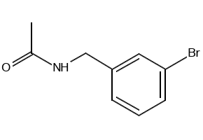 Acetamide, N-[(3-bromophenyl)methyl]- structure, CAS 337535-82-7