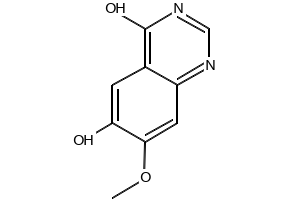 4(3H)-Quinazolinone, 6-hydroxy-7-methoxy- structure, CAS 179688-52-9
