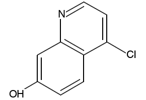 4-Chloro-7-hydroxyquinoline structure, CAS 181950-57-2
