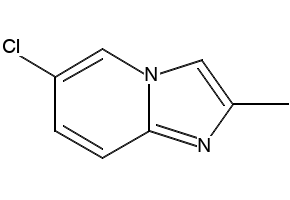 6-Chloro-2-methylimidazo[1,2-a]pyridine structure, CAS 13583-92-1