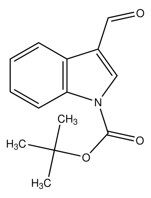 1-Boc-3-formylindole structure, CAS 57476-50-3