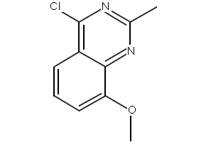 8-Methoxy-2-methylquinazoline structure, CAS 167837-54-9