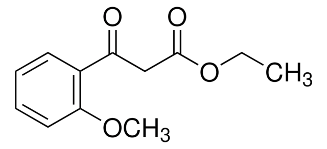 Benzenepropanoic acid, 2-methoxy-.beta.-oxo-, ethyl ester structure, CAS 41607-95-8