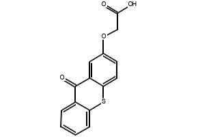 Acetic acid, 2-[(9-oxo-9H-thioxanthen-2-yl)oxy]- structure, CAS 84434-05-9