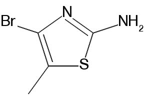 2-Amino-4-bromo-5-methylthiazole structure, CAS 1209167-05-4