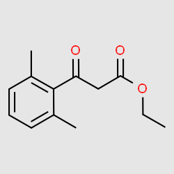 Benzenepropanoic acid, 2,6-dimethyl-.beta.-oxo-, ethyl ester structure, CAS 1034771-57-7
