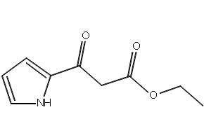 1H-Pyrrole-2-propanoic acid, .beta.-oxo-, ethyl ester structure, CAS 169376-35-6