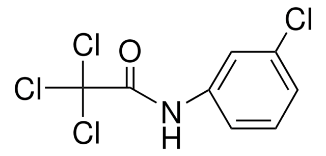 Acetamide, 2,2,2-trichloro-N-(3-chlorophenyl)- structure, CAS 3004-73-7