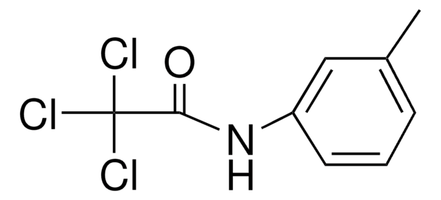 Acetamide, 2,2,2-trichloro-N-(3-methylphenyl)- structure, CAS 2563-96-4