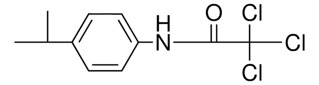 Acetamide, 2,2,2-trichloro-N-[4-(trifluoromethyl)phenyl]- structure, CAS 2107-36-0