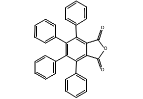 1,3-Isobenzofurandione, 4,5,6,7-tetraphenyl- structure, CAS 4741-53-1