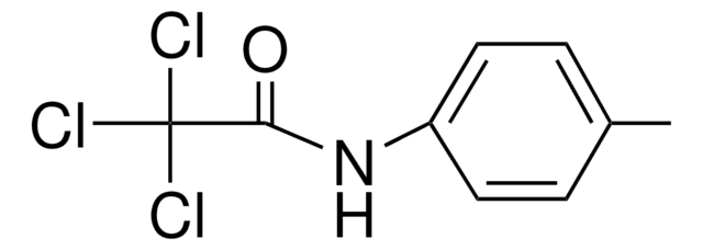 Acetamide, 2,2,2-trichloro-N-(4-methylphenyl)- structure, CAS 2564-09-2