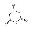 2H-Pyran-2,6(3H)-dione, dihydro-4-methyl- structure, CAS 4166-53-4