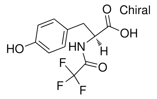 L-Tyrosine, N-(2,2,2-trifluoroacetyl)- structure, CAS 350-10-7