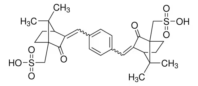 Bicyclo[2.2.1]heptane-1-methanesulfonyl chloride, 7,7-dimethyl-2-oxo- structure, CAS 4552-50-5