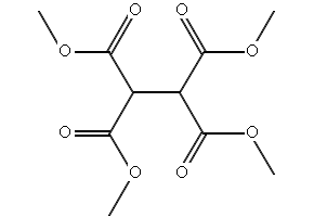 2,2,3,3-Butanetetracarboxylic acid, 1,2,3,4-tetramethyl ester structure, CAS 5464-22-2