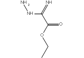 Acetic acid, 2-hydrazinyl-2-imino-, ethyl ester structure, CAS 53085-26-0
