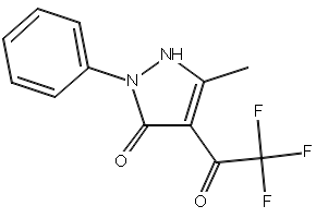 2(3H)-Furanone, dihydro-5-phenyl-3-(2,2,2-trifluoroacetyl)- structure, CAS 371969-06-1