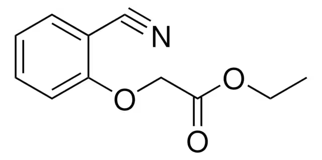 Acetic acid, 2-(benzoyloxy)-2-cyano-, ethyl ester structure, CAS 19788-59-1