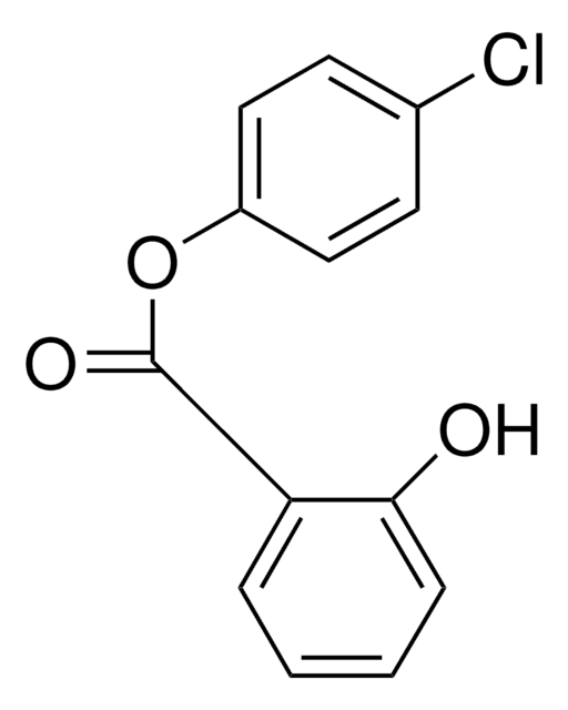 Benzoic acid, 2-hydroxy-, 4-chlorophenyl ester structure, CAS 2944-58-3