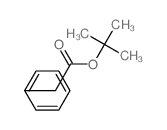 Benzeneacetic acid, 1,1-dimethylethyl ester structure, CAS 16537-09-0