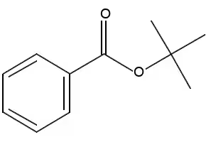 Benzoic acid, 1,1-dimethylethyl ester structure, CAS 774-65-2