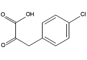 Benzenepropanoic acid, 4-chloro-.alpha.-oxo- structure, CAS 3617-01-4