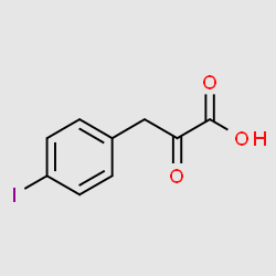 Benzenepropanoic acid, 4-iodo-.alpha.-oxo- structure, CAS 606491-74-1