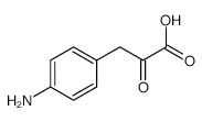Benzenepropanoic acid, 4-amino-.alpha.-oxo- structure, CAS 16921-36-1