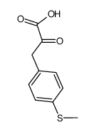 Benzenepropanoic acid, 4-(methylthio)-.alpha.-oxo- structure, CAS 737823-69-7