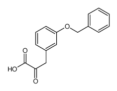 Benzenepropanoic acid, .alpha.-oxo-3-(phenylmethoxy)- structure, CAS 856196-99-1