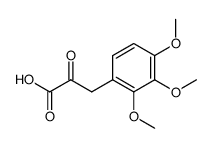 Benzenepropanoic acid, 2,3,4-trimethoxy-.alpha.-oxo- structure, CAS 68913-83-7